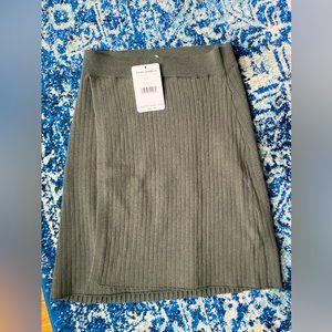 Free people, wrap mini skirts, army green brand new